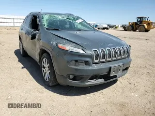 2018 Jeep Cherokee Latitude Plus with VIN 1C4PJLLX3JD577458, listed as a Copart auction lot 58023255 with 112,788 mi miles and Salvage title. Bid and sale history available at DreamBid. Image 14.