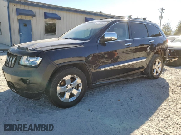 2013 Jeep Grand Cherokee Limited with VIN 1C4RJEBG2DC642672, listed as a Copart auction lot 87717305 with 253,878 mi miles and Salvage Title. Bid and sale history available at carsss.com. Image 1.