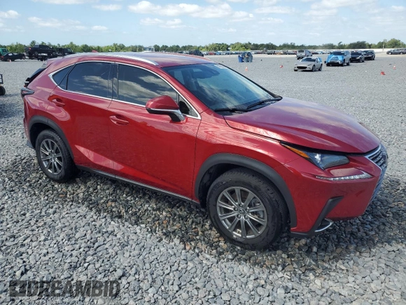2020 Lexus NX 300 z VIN JTJAARBZXL2159292, wystawiony jako Copart lot #50950435 z przebiegiem 67 361 mil mil oraz Szkoda całkowita • Salvage title. Historia ofert i sprzedaży dostępna na DreamBid. Obrazek 4.
