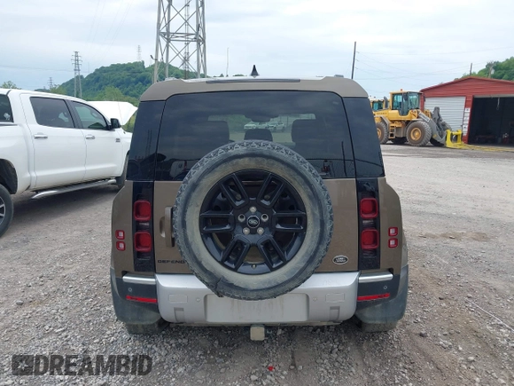 2021 Land Rover Defender S with VIN SALEJ7RX8M2041751, listed as a IAAI auction lot 42319668 with 57,774 mi miles and . Bid and sale history available at DreamBid. Image 16.