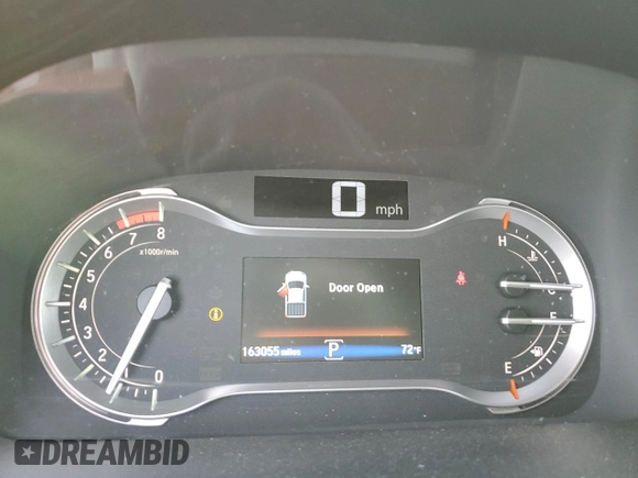 2017 Honda Ridgeline RTL-E with VIN 5FPYK3F75HB025743, listed as a Copart auction lot 54791905 with 163,055 mi miles and Salvage title. Bid and sale history available at DreamBid. Image 9.