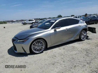 2023 Lexus IS 300 with VIN JTHDA1D2XP5124675, listed as a Copart auction lot 54183215 with 27,110 mi miles and Salvage title. Bid and sale history available at DreamBid. Image 1.