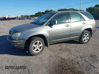 2001 Lexus RX 300 with VIN JTJGF10U110115162, listed as a IAAI auction lot 40998420 with 227,602 mi miles. Bid and sale history available at carsss.com. Image 17.