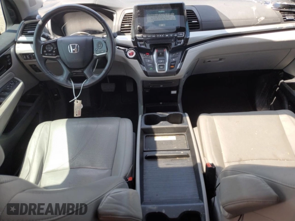 2019 Honda Odyssey Elite с VIN 5FNRL6H99KB119478, выставлен на аукционе Copart как лот 57094355 с пробегом 118 868 миль миль и Списание • Salvage title. История ставок и продаж доступна на DreamBid. Изображение 8.