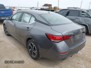 2024 Nissan Sentra SV with VIN 3N1AB8CV5RY324166, listed as a IAAI auction lot 41794059 with 11,465 mi miles and . Bid and sale history available at DreamBid. Image 3.
