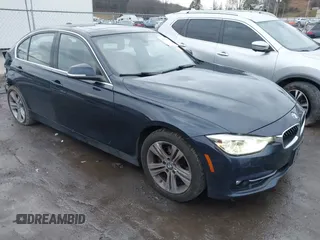 2017 BMW 3 Series 330i xDrive with VIN WBA8D9G55HNU60442, listed as a IAAI auction lot 41039727 with 99,350 mi miles. Bid and sale history available at carsss.com. Image 1.