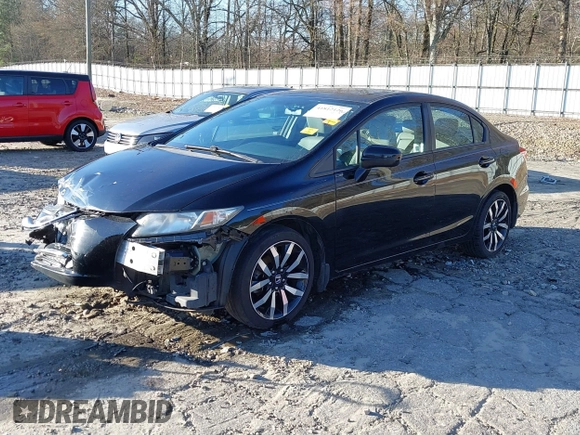 2015 Honda Civic EX-L with VIN 19XFB2F90FE041220, listed as a IAAI auction lot 41812126 with 152,667 mi miles and . Bid and sale history available at DreamBid. Image 17.