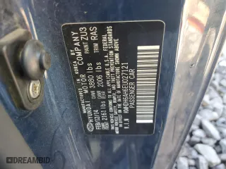 2014 Hyundai Elantra Coupe with VIN KMHDH6AH6EU027121, listed as a Copart auction lot 72735614 with 107,379 mi miles and Salvage Title. Bid and sale history available at carsss.com. Image 12.