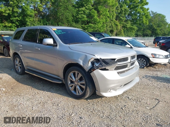 2012 Dodge Durango R/T with VIN 1C4SDJCT3CC308629, listed as a IAAI auction lot 42472448 with 159,467 mi miles and . Bid and sale history available at DreamBid. Image 1.