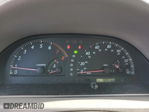2003 Toyota Camry LE с VIN 4T1BE30K63U749195, выставлен на аукционе Copart как лот 58865575 с пробегом 225 289 миль миль и Чистый • Clean title. История ставок и продаж доступна на DreamBid. Изображение 9.