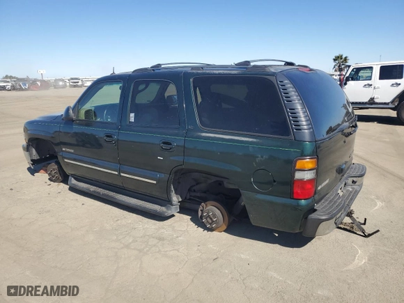 2002 Chevrolet Tahoe LT with VIN 1GNEK13Z12J342531, listed as a Copart auction lot 48431675 with 205,030 mi miles and Salvage Title. Bid and sale history available at carsss.com. Image 2.