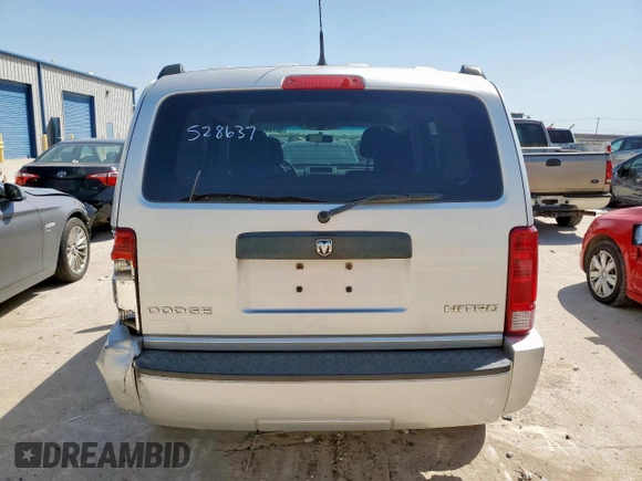 2011 Dodge Nitro Heat with VIN 1D4PT4GK1BW528637, listed as a Copart auction lot 52769545 with 143,539 mi miles and Clean Title. Bid and sale history available at DreamBid. Image 6.
