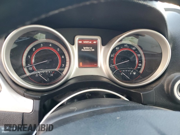 2014 Dodge Journey Limited with VIN 3C4PDCDG8ET170709, listed as a Copart auction lot 84538724 with 147,377 mi miles and Salvage Title. Bid and sale history available at DreamBid. Image 9.