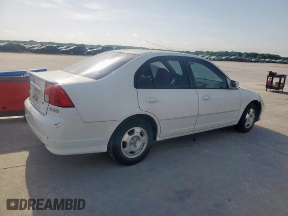 2004 Honda Civic with VIN JHMES96694S020272, listed as a Copart auction lot 52833095 with 101,325 mi miles and Clean Title. Bid and sale history available at DreamBid. Image 3.