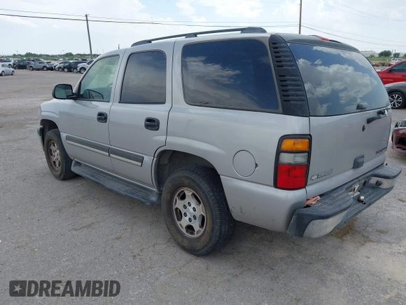 2005 Chevrolet Tahoe LS with VIN 1GNEC13V65J227051, listed as a IAAI auction lot 42100821 with 279,059 mi miles. Bid and sale history available at carsss.com. Image 3.