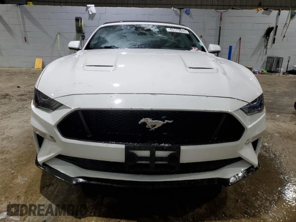 2021 Ford Mustang GT Premium with VIN 1FATP8FF1M5135621, listed as a Copart auction lot 45173665 with 31,731 mi miles and Salvage Title. Bid and sale history available at DreamBid. Image 5.