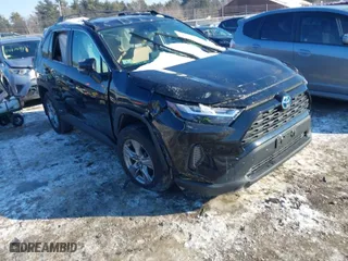 2022 Toyota RAV4 Hybrid XLE with VIN 4T3RWRFV7NU072863, listed as a IAAI auction lot 41406986 with 20,833 mi miles. Bid and sale history available at carsss.com. Image 1.