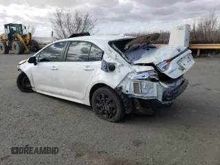 2022 Toyota Corolla LE with VIN JTDEPMAE1N3029242, listed as a Copart auction lot 45032755 with 37,399 mi miles and Salvage Title. Bid and sale history available at carsss.com. Image 2.