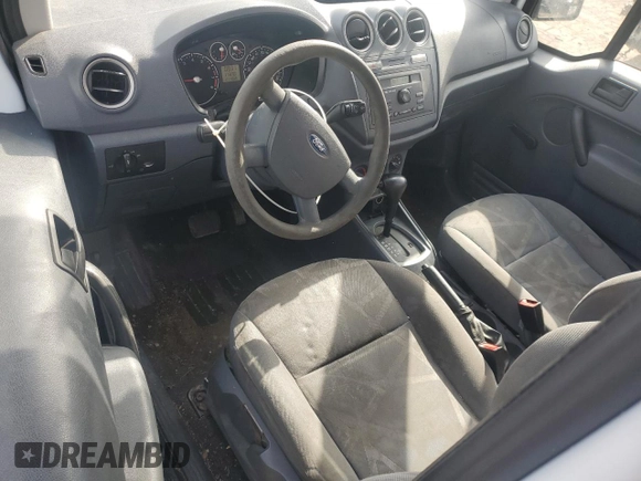 2010 Ford Transit Connect XL with VIN NM0LS7CN3AT008730, listed as a Copart auction lot 45106675 with 211,058 mi miles and Salvage title. Bid and sale history available at DreamBid. Image 8.