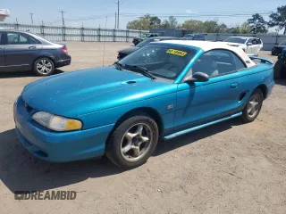 1995 Ford Mustang z VIN 1FALP45T5SF113922, wystawiony jako Copart lot #50465705 z przebiegiem 159 412 mil mil oraz Szkoda całkowita • Salvage title. Historia ofert i sprzedaży dostępna na DreamBid. Obrazek 1.