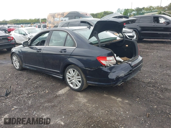 2008 Mercedes-Benz C 300 Sport with VIN WDDGF81X68F109181, listed as a IAAI auction lot 42198228 with 68,941 mi miles and . Bid and sale history available at carsss.com. Image 3.