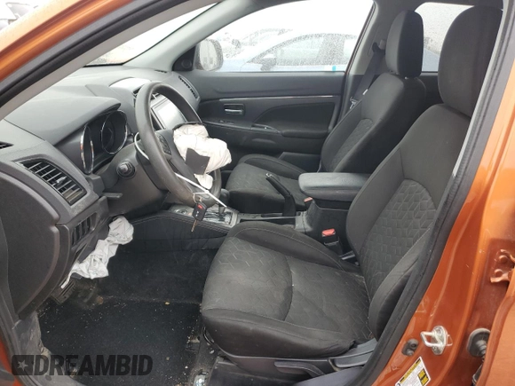 2020 Mitsubishi Outlander ES with VIN JA4AR3AU8LU023191, listed as a Copart auction lot 49803675 with Not provided miles and Salvage title. Bid and sale history available at DreamBid. Image 7.