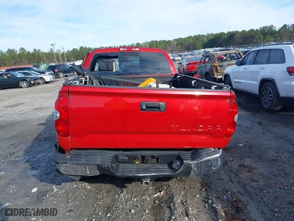 2014 Toyota Tundra 4WD Truck SR with VIN 5TFUW5F18EX399641, listed as a IAAI auction lot 41192704 with NaN miles. Bid and sale history available at carsss.com. Image 16.