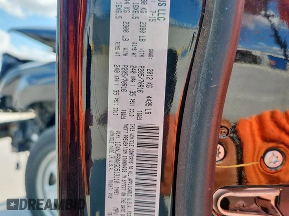 2016 Jeep Patriot Sport with VIN 1C4NJPBA0GD513110, listed as a Copart auction lot 61366905 with 109,521 mi miles and Salvage title. Bid and sale history available at DreamBid. Image 12.