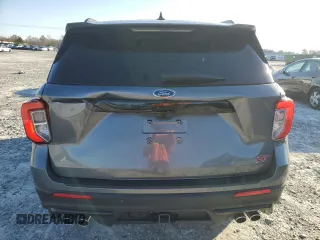 2023 Ford Explorer ST with VIN 1FM5K8GCXPGB80518, listed as a Copart auction lot 49319805 with 4,171 mi miles and Salvage Title. Bid and sale history available at carsss.com. Image 6.