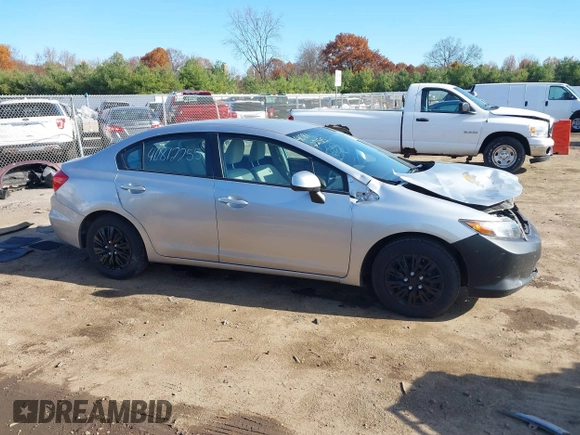 2012 Honda Civic LX z VIN 19XFB2F58CE107540, wystawiony jako IAAI lot #40812255 z przebiegiem 155 402 mil mil oraz . Historia ofert i sprzedaży dostępna na DreamBid. Obrazek 13.
