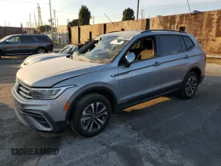 2023 Volkswagen Tiguan S with VIN 3VVFB7AX6PM001994, listed as a Copart auction lot 81246484 with 34,336 mi miles and Clean title. Bid and sale history available at DreamBid. Image 1.
