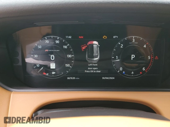 2018 Land Rover Range Rover Velar R-Dynamic HSE with VIN SALYM2RN0JA745773, listed as a Copart auction lot 53060244 with 67,639 mi miles and Salvage Title. Bid and sale history available at carsss.com. Image 9.