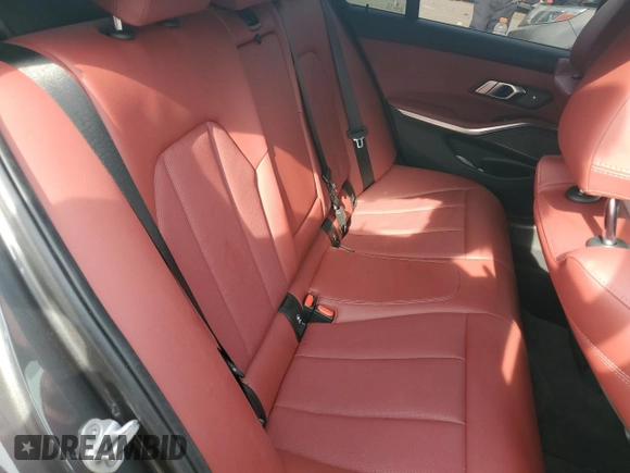 2022 BMW 3 Series M340i xDrive with VIN WBA5U9C02NFL65825, listed as a Copart auction lot 60244064 with 22,548 mi miles and Salvage Title. Bid and sale history available at DreamBid. Image 10.
