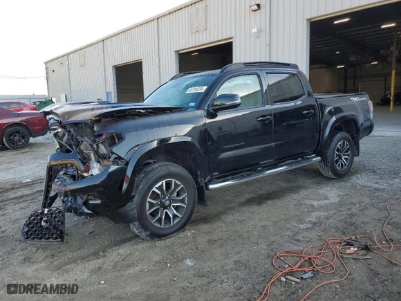 2021 Toyota Tacoma 2WD SR5 with VIN 5TFAZ5CN8MX107535, listed as a Copart auction lot 85704834 with 38,413 mi miles and Salvage Title. Bid and sale history available at carsss.com. Image 1.