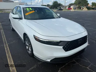 2024 Honda Accord EX with VIN 1HGCY1F30RA001901, listed as a Copart auction lot 65084235 with 11,703 mi miles and Salvage title. Bid and sale history available at DreamBid. Image 1.