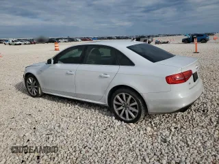 2014 Audi A4 Premium with VIN WAUAFAFLXEN014201, listed as a Copart auction lot 55727995 with 110,350 mi miles and Salvage title. Bid and sale history available at DreamBid. Image 2.