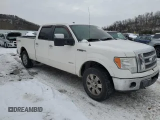 2011 Ford F-150 XLT with VIN 1FTFW1ET8BFB18346, listed as a Copart auction lot 42185945 with 0 mi miles and Salvage Title. Bid and sale history available at carsss.com. Image 4.