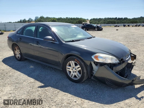2016 Chevrolet Impala LT with VIN 2G1WB5E36G1124009, listed as a Copart auction lot 59237555 with 130,835 mi miles and Salvage title. Bid and sale history available at DreamBid. Image 4.