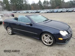 2005 Mercedes-Benz CLK-Class AMG with VIN WDBTK76G25T038189, listed as a Copart auction lot 82471484 with 171,459 mi miles and Clean Title. Bid and sale history available at carsss.com. Image 4.