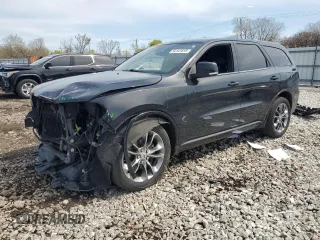 2019 Dodge Durango GT Plus z VIN 1C4RDHDG6KC721216, wystawiony jako Copart lot #54141615 z przebiegiem 134 127 mil mil oraz Szkoda całkowita • Salvage title. Historia ofert i sprzedaży dostępna na DreamBid. Obrazek 1.
