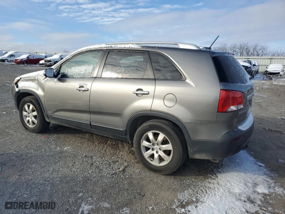 2011 Kia Sorento LX with VIN 5XYKTCA13BG003237, listed as a Copart auction lot 45568545 with 201,549 mi miles and Salvage Title. Bid and sale history available at carsss.com. Image 2.