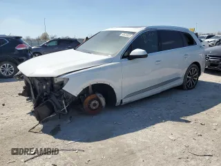 2017 Audi Q7 Premium Plus with VIN WA1LAAF71HD018493, listed as a Copart auction lot 50625955 with 0 mi miles and Salvage Title. Bid and sale history available at carsss.com. Image 1.