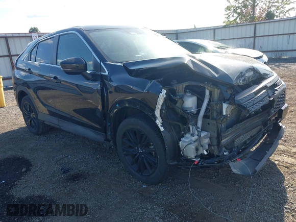 2024 Mitsubishi Eclipse Cross LE with VIN JA4ATVAA3RZ003106, listed as a IAAI auction lot 42163370 with 25,525 mi miles and . Bid and sale history available at DreamBid. Image 1.