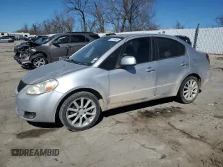 2011 Suzuki SX4 LE with VIN JS2YC5A27B6301040, listed as a Copart auction lot 47218805 with 106,474 mi miles and Salvage Title. Bid and sale history available at carsss.com. Image 1.