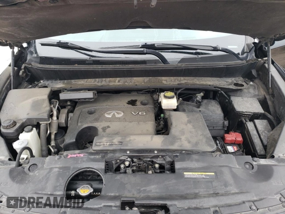 2015 Infiniti QX60 with VIN 5N1AL0MN4FC555537, listed as a Copart auction lot 43863275 with 113,159 mi miles and Salvage Title. Bid and sale history available at carsss.com. Image 12.