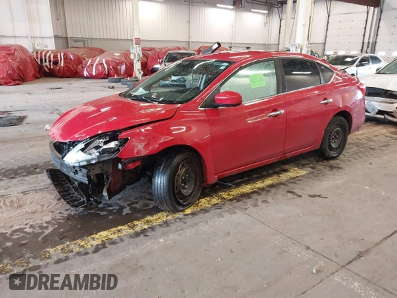 2017 Nissan Sentra SV with VIN 3N1AB7APXHL694149, listed as a IAAI auction lot 42303744 with 143,767 mi miles and . Bid and sale history available at DreamBid. Image 2.
