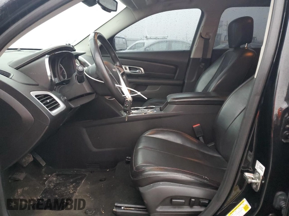 2012 GMC Terrain SLT-1 with VIN 2GKFLVEK8C6132853, listed as a Copart auction lot 43138915 with 0 mi miles and Salvage Title. Bid and sale history available at carsss.com. Image 7.