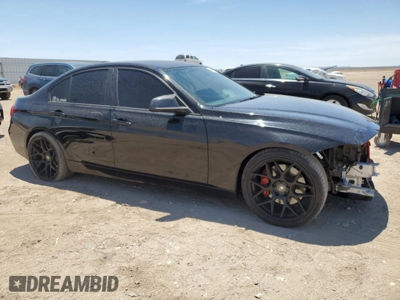 2013 BMW 3 Series 328i with VIN WBA3C1C5XDF443709, listed as a Copart auction lot 59763265 with 149,300 mi miles and Salvage title. Bid and sale history available at DreamBid. Image 4.