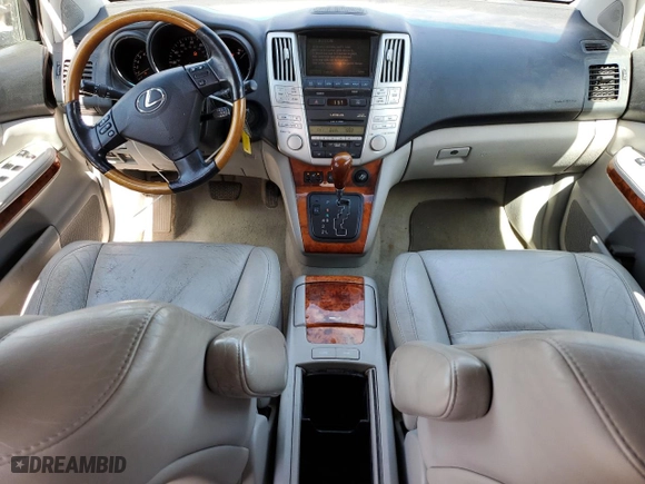 2005 Lexus RX 330 with VIN 2T2HA31U65C068590, listed as a Copart auction lot 49039475 with 255,729 mi miles and Salvage Title. Bid and sale history available at carsss.com. Image 8.