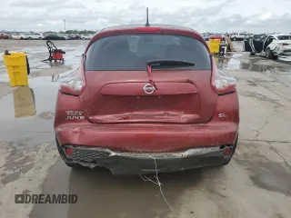 2015 Nissan Juke S with VIN JN8AF5MRXFT511624, listed as a Copart auction lot 51008695 with 189,983 mi miles and Salvage Title. Bid and sale history available at carsss.com. Image 6.